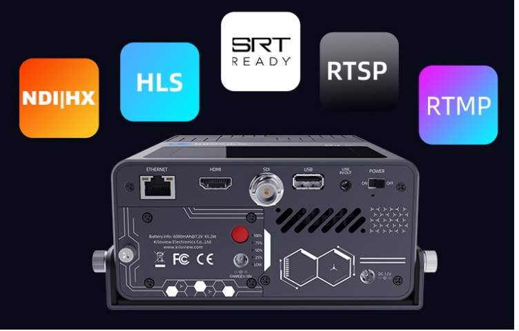 P3 - אנקודר וידאו המאחד עד 6 מקורות :  4 סימים 5G  + רשת + WIFI   